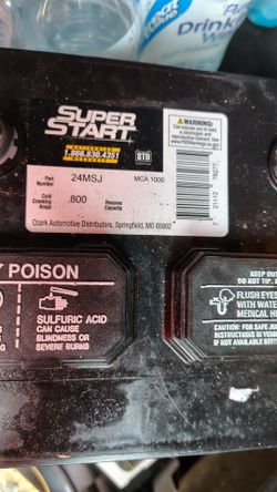 Marine Deep Cycle Battery 12v.  24MSJ