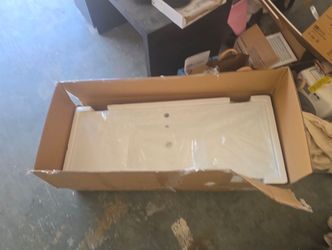 Brand new bathroom resin countertop