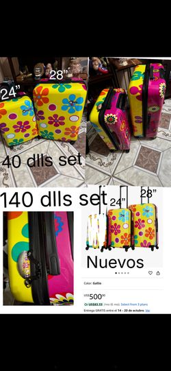 Set De Maletas Nuevas Italianas Ligeras Expandibles 140 Dlls Set Northeast Por Mccombs Y Salem  De 8-6 Pm
