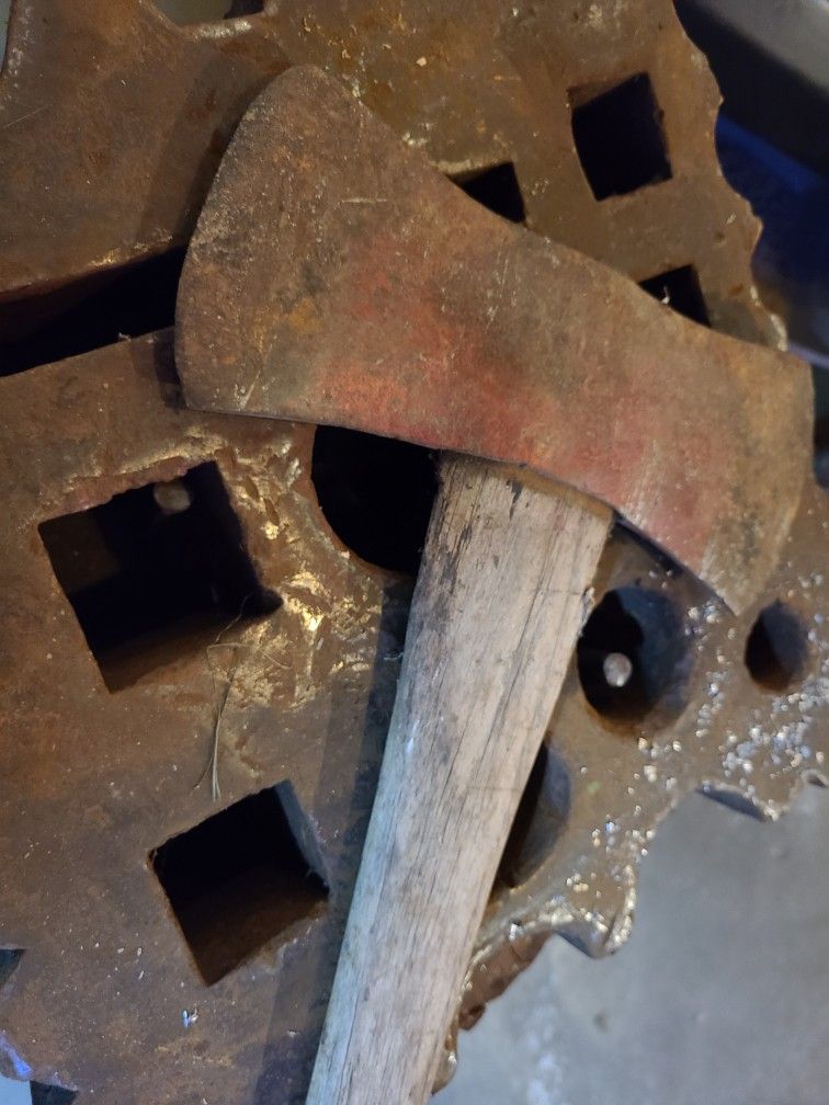 Antique Double Bit Axe