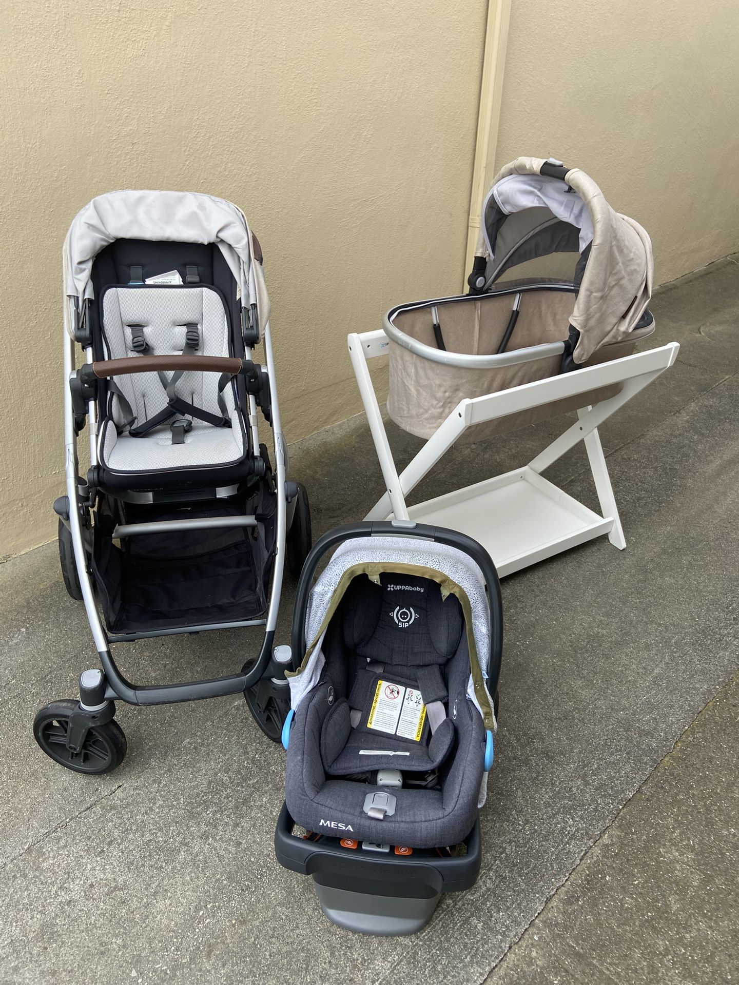 Uppababy Vista Stroller And Accessories