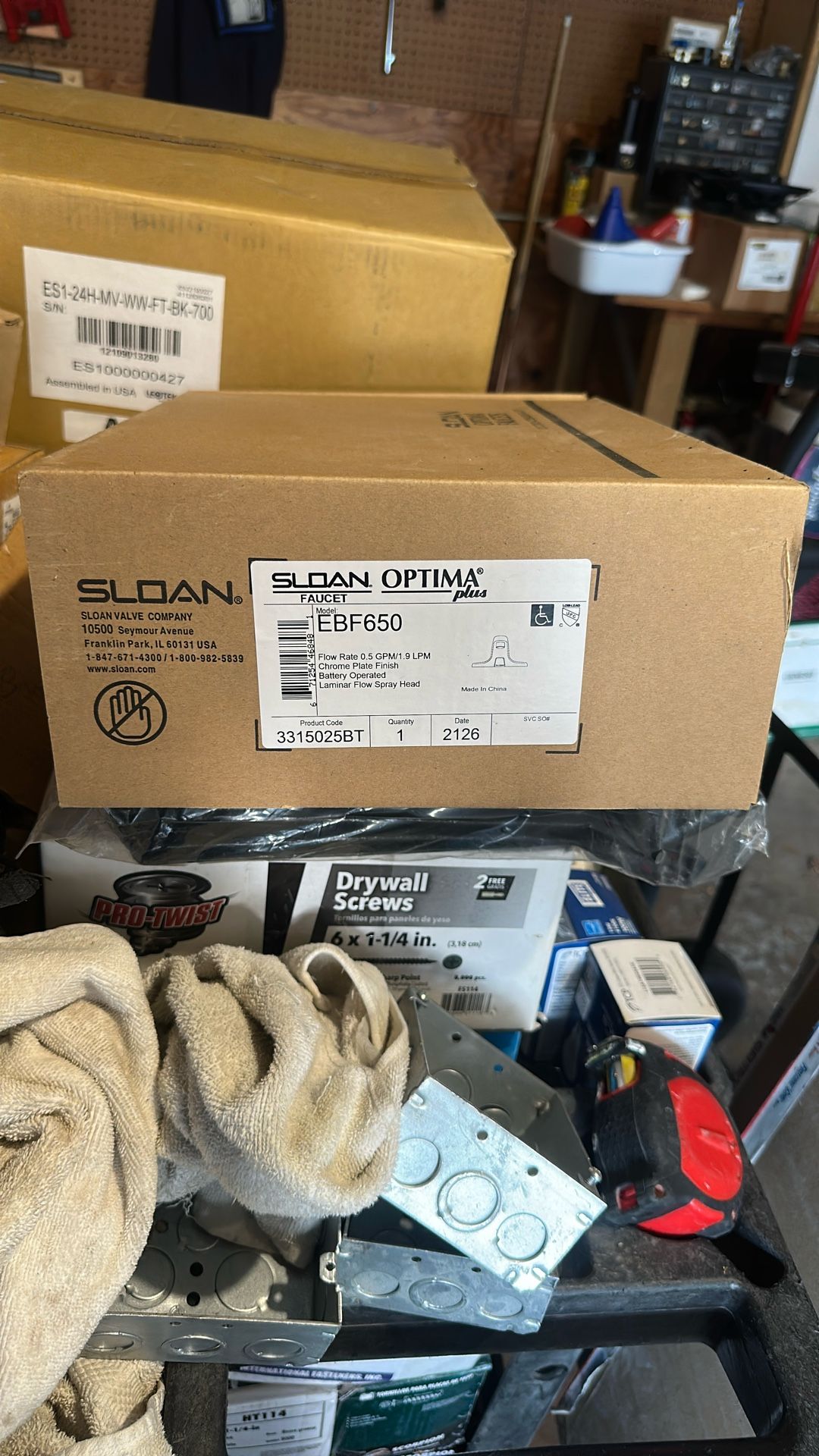Sloan EBF 650 Faucet