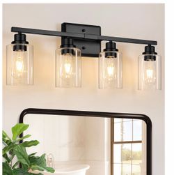 Black Vanity fixture