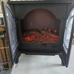 heater with imaginary fire