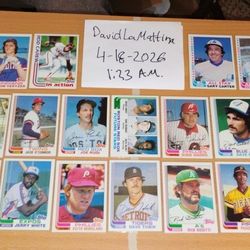1981 TOPPS BASEBALL CARDS IN NM-MT CONDITION I HAVE NEARLY A FULL SET MISSING ONLY 137 CARDS 