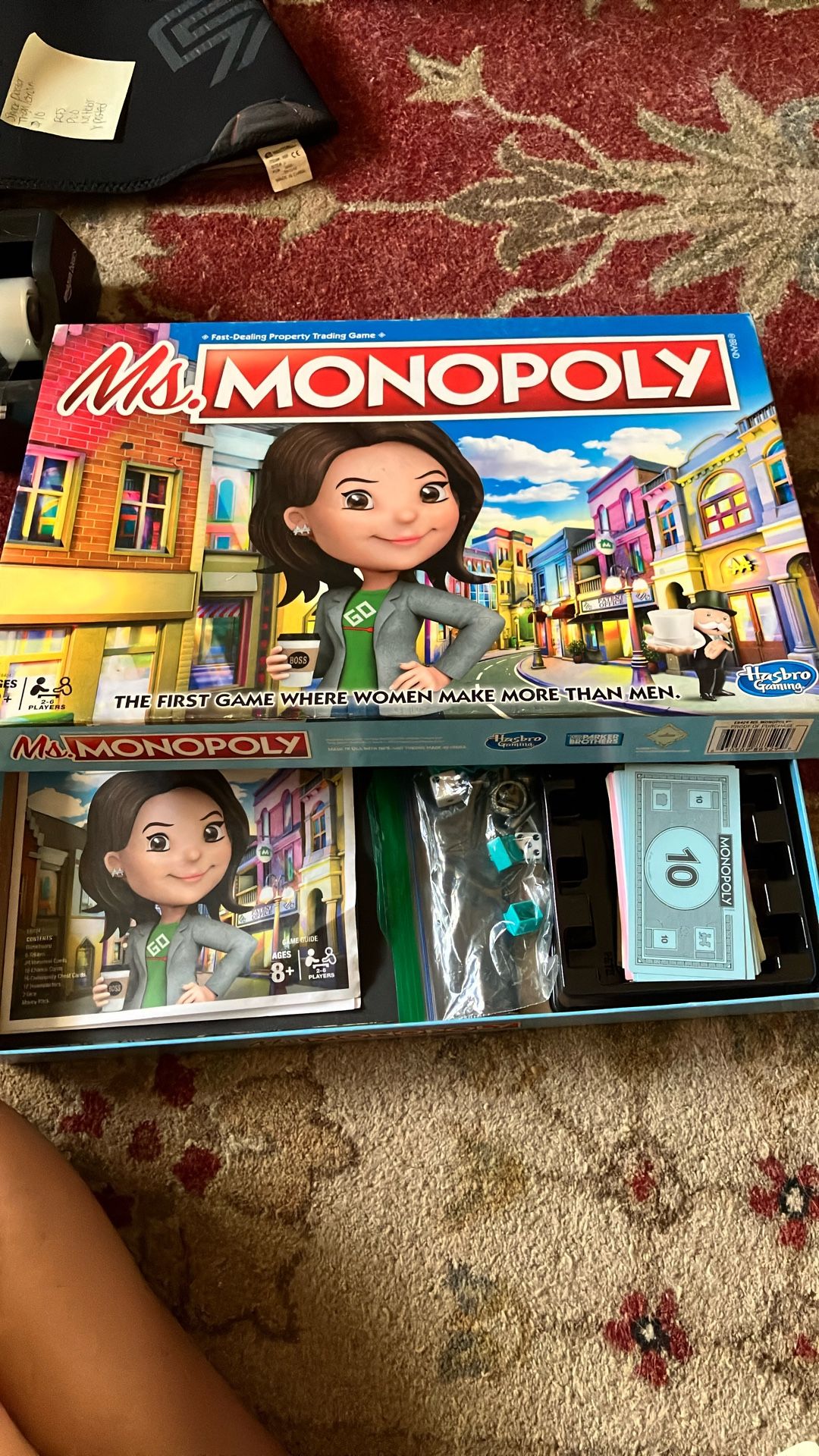 Board Game Ms Monopoly 