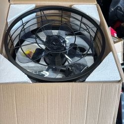 Remote control, fan and light