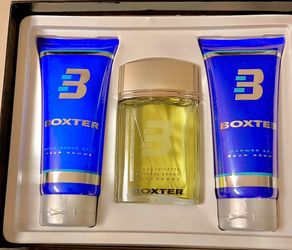 Boxter Cologne For Men - RARE 3 Piece Gift Set (NEW IN-BOX)