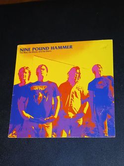 80's Punk Rock Band NINE POUND HAMMER LP (1988) Vinyl Record
