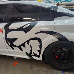Dodge Jumbo Vinyl Wrap Decal