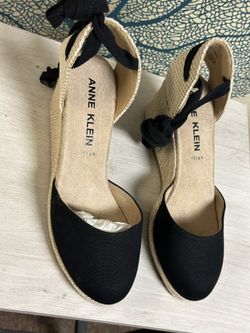 Anne Klein Zelda Women's Shoes Black: Size 7