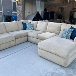 Clean Sectional Couch Available 