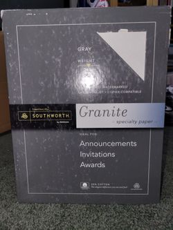 New Southworth Granite Box Of Paper