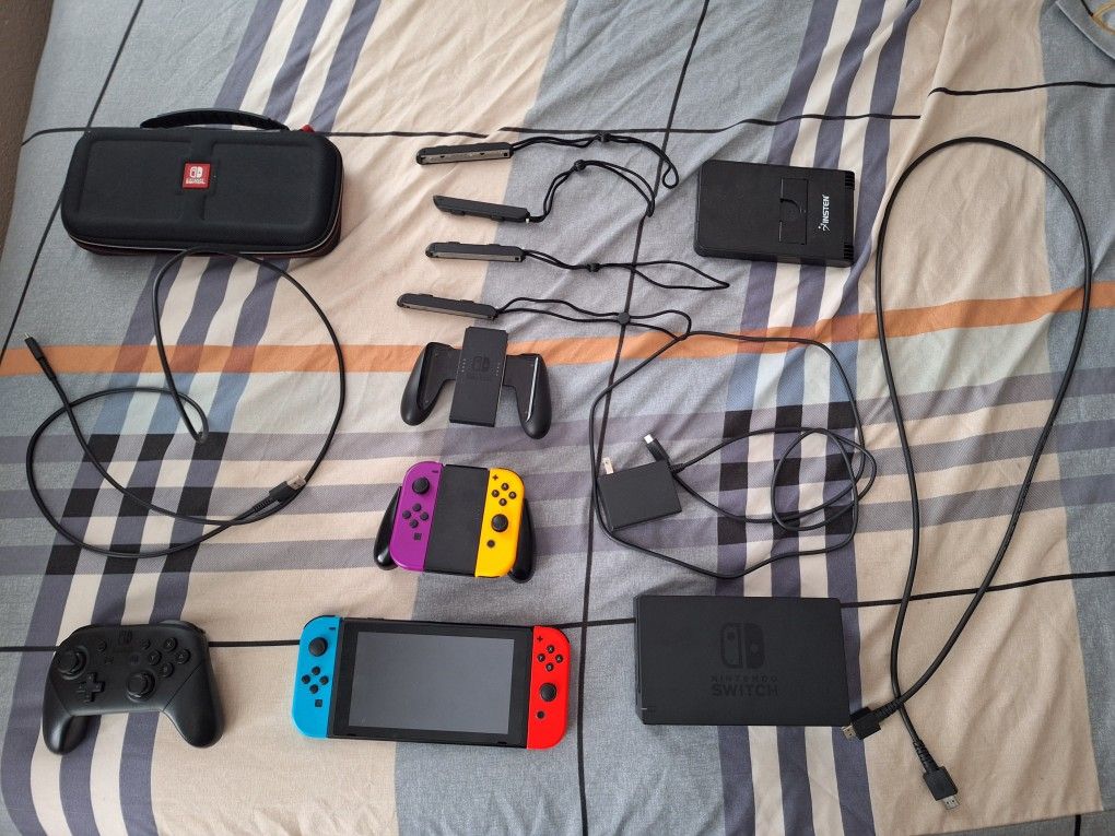 Nintendo Switch Bundle for Sale - Excellent Condition