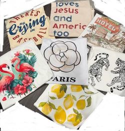 Graphic Print T-Shirts Bundle Lot of 7