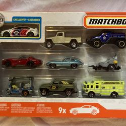 Matchbox Exclusive Set Of 9 