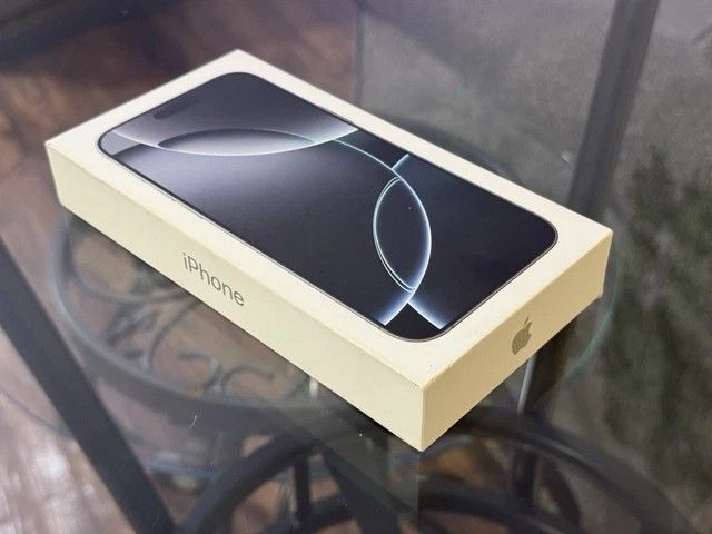 New Condition~iPhone 16` Pr○ Max 256 GB| White Titanium