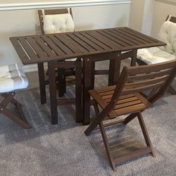 Dining Table With 4 Sets