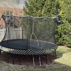 Spring Free Trampoline