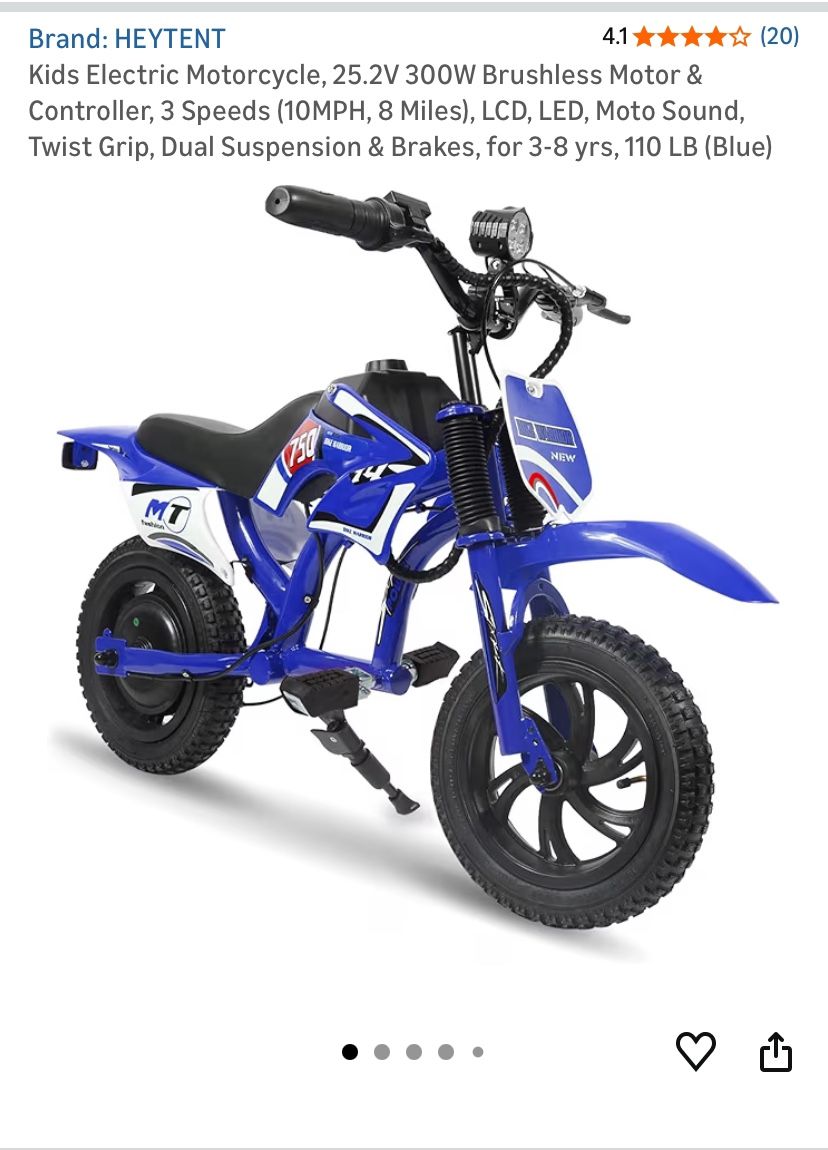 Kids Electric Bike 