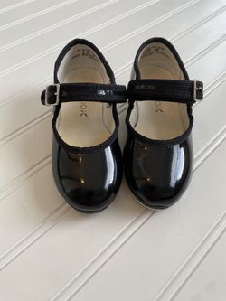Capezio Black Tap Shoes Size 9