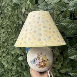 Vintage Pooh Lamp 