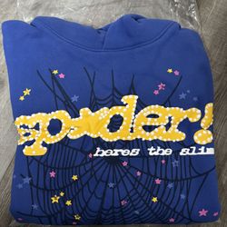 Blue Spider Hoodie