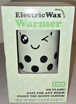 "Green Boba Tee" themed Electric Wax Warmer