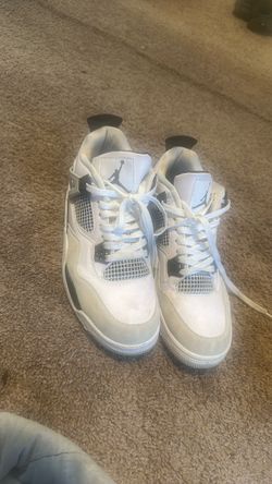 Military black jordan 4 size 11.5