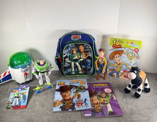 Toy Story Collection Bundle – Figures, Backpack, Books