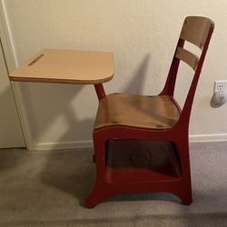 Vintage Student Desk 