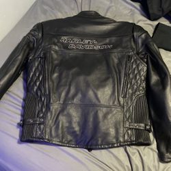 Antique Harley Davidson Leather Jacket
