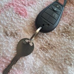 DODGE  1500 KEY  FOB  FROM 2008 TRUCK 