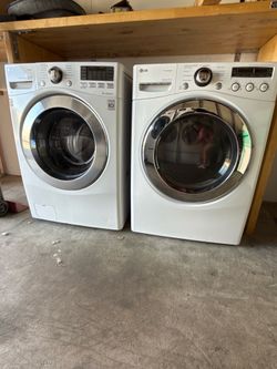 Washer and Dryer LG