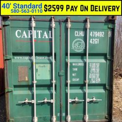 40’ Standard Shipping Container - WWT - Dayton, OH