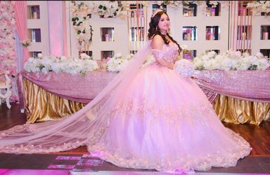 Blush pink Ball dress