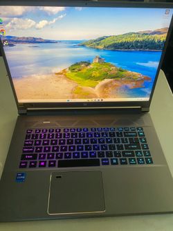 Predator Gaming Laptop - Office 2024 activated - 16inch 165Hz Screen - i7-11th Gen  - RTX 3060 6G - 32G Ram
