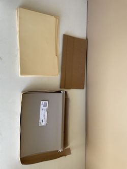 FREE! Legal Size Box Bottom Hanging File Holders And File Folders