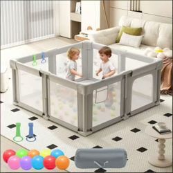 brand new baby playpens 51*51 grey color