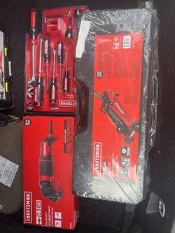 CRAFTSMAN- 2.5 Ton Jack/ Oscilating Multi Tool/screwdriver Set