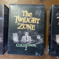 The Twilight Zone DVD Collections 1 2 and 5 Rod Serling Classic Sci Fi