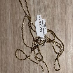 30 Inch Diamond Cut Rope Chain 