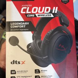 Wireless Gaming Headset ~ Hyper X Cloud Core II Wireless