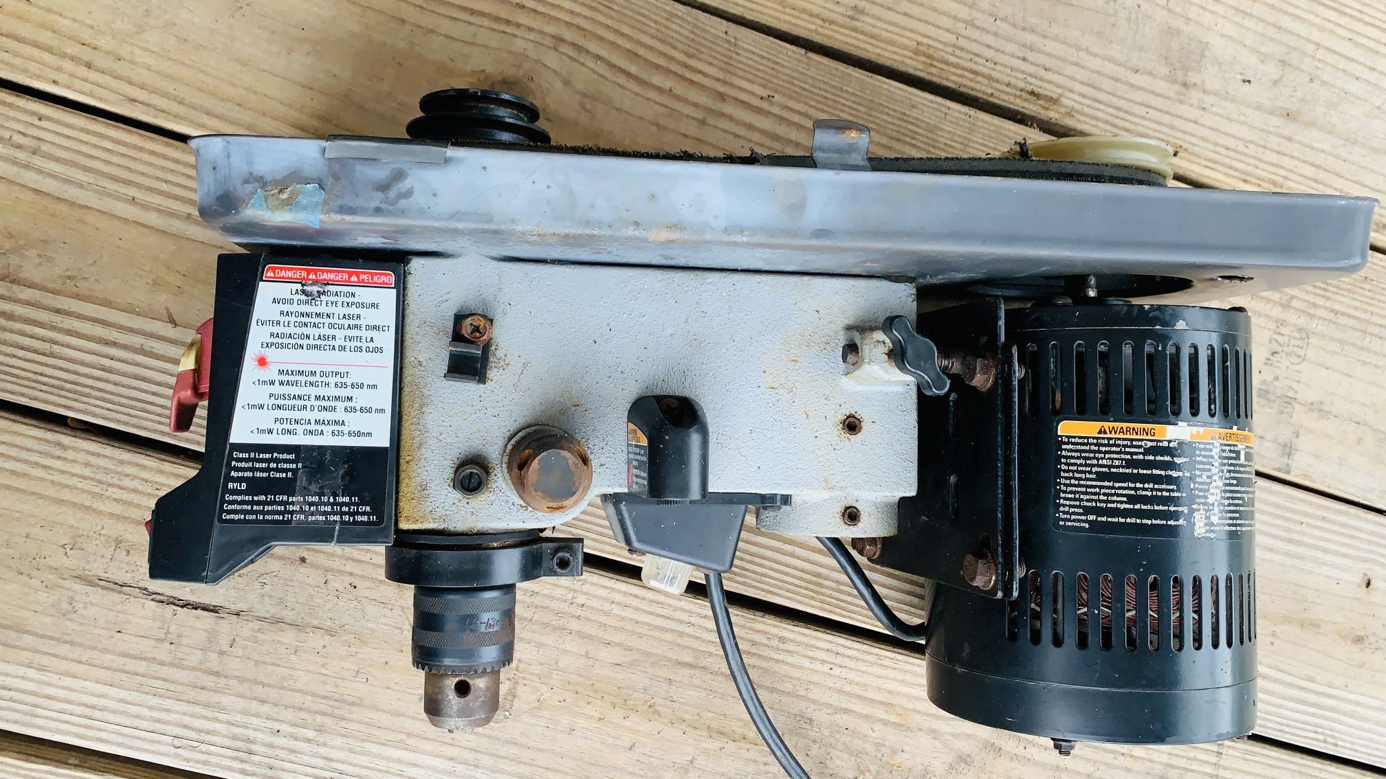 ryobi-DP103L bench drill head assembly (parts)