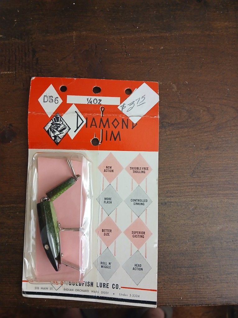 Diamond Jim 1/4 Oz DS6 Fishing Lures