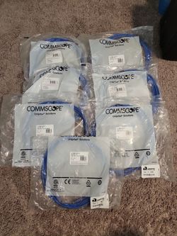 7 CAT6 Patch Cables 10ft