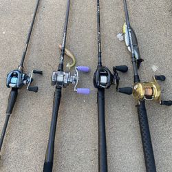 Shimano Swim bait Setups