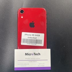 iPhone XR 64GB Unlocked 