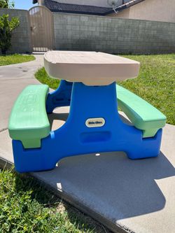 Little Tikes picnic table