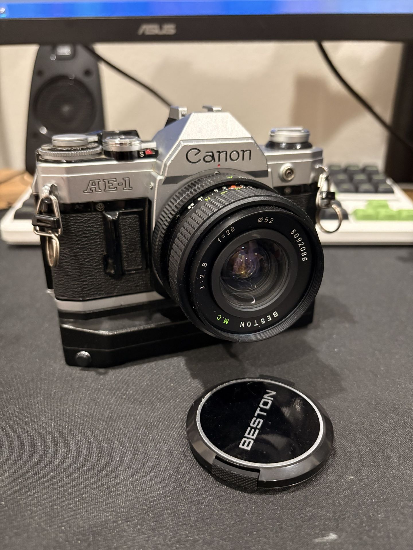 Canon AE-1 W/ 28mm F2.8 Lens